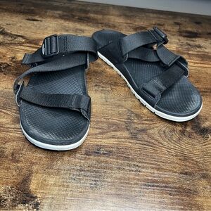 Chaco Black‎ Adjustable Strap flat sandals women's 9